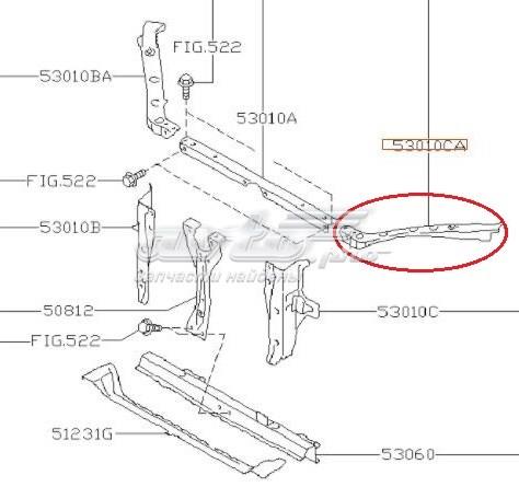  53029FJ0409P Subaru