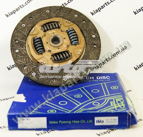 HD117 VALEO Диск сцепления ведомый