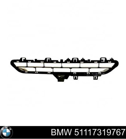 Решетка бампера переднего верхняя BMW 51117319767 цена, от 32.32 USD
