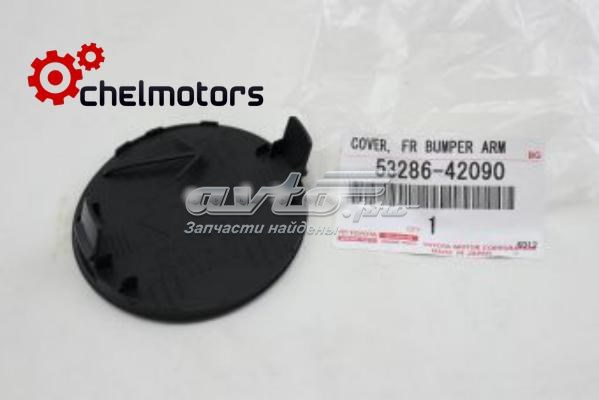Cobertura de parachoques, enganche de remolque, delantera izquierda 5328642090 TOYOTA