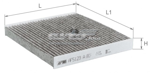 Купить AF5123A Alpha Filter Фильтр салона угольный