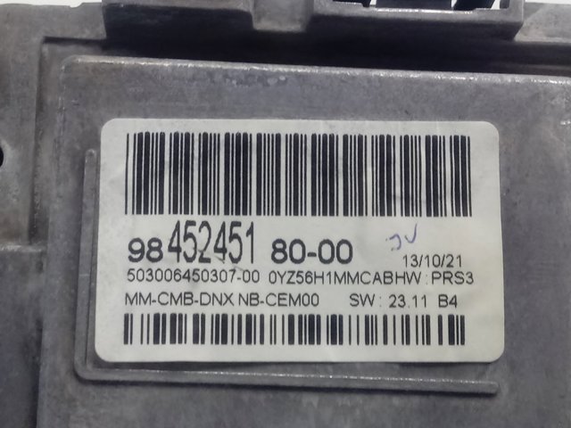 Купить 9845245180 Peugeot/Citroen Панель приборов