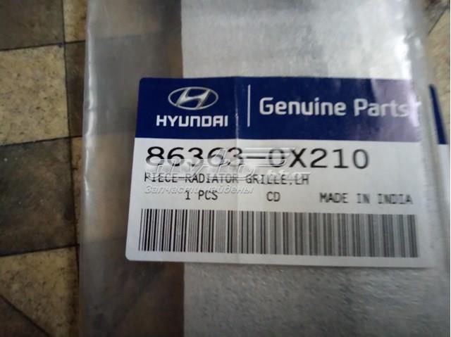 Moldura de grelha do radiador esquerdo para Hyundai I10 (PA)