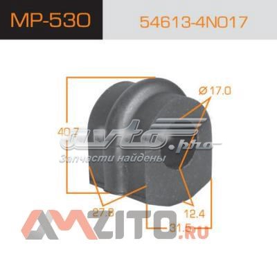 Втулка стабилизатора заднего Masuma MP530