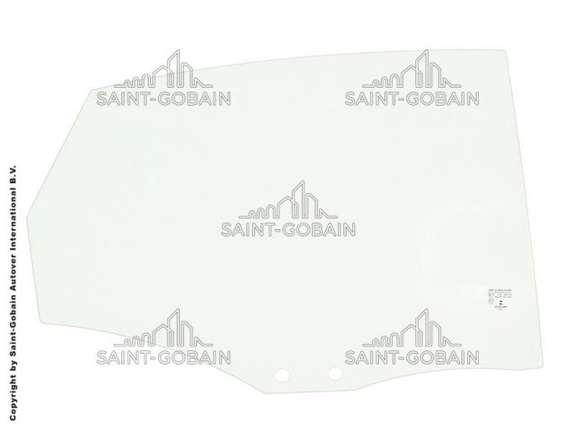 GS1204D302 XYG Стекло задней правой двери