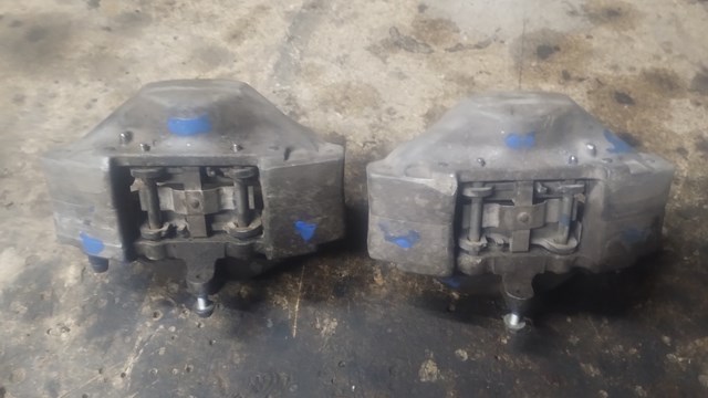 Суппорт тормозной левый задний Mercedes A1634230098