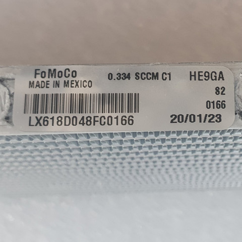 Радиатор инвертора LX6Z8005C Ford