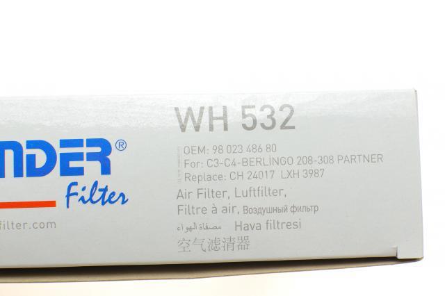 Элемент воздушного фильтра Wunder WH532 цена, от 5.10 USD