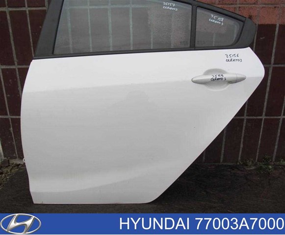 Дверь задняя, левая KIA Cerato III седан (YD) (2012 - 2019) цена, от 192.67 USD