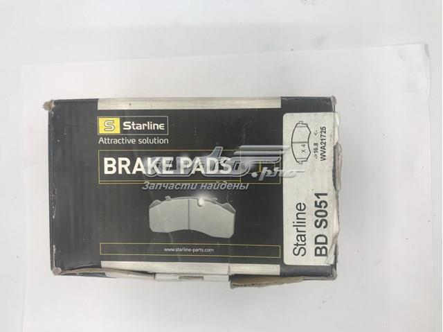 Тормозные колодки Starline BDS051