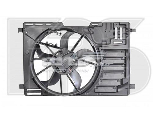 32X123W2 Polcar ventilador elétrico de esfriamento montado (motor + roda de aletas)