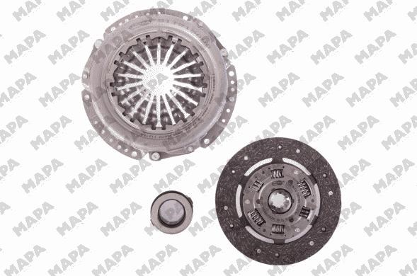 016215900 Mapa Kit de embraiagem (3 peças)