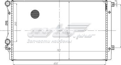 Радиатор охлаждения Luzar LRC18L3