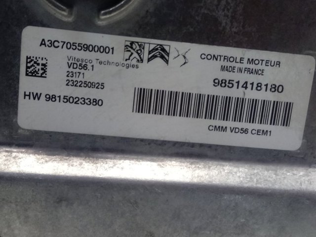  9851418180 Peugeot/Citroen