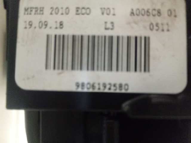  Peugeot/Citroen 9806192580