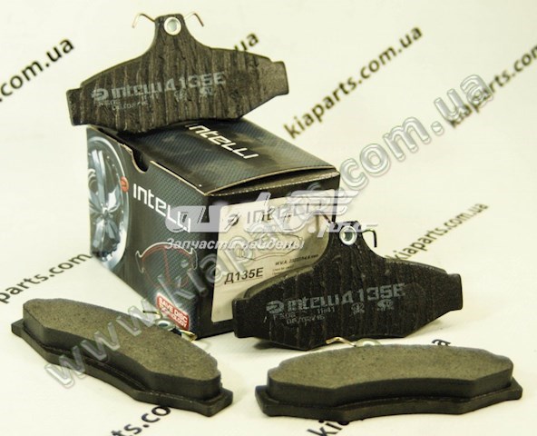 D135E Intelli Колодки тормозные дисковые комплект