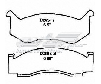 Передние тормозные колодки 10201230 Centric Parts