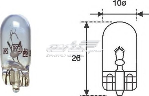 Лампочка освещения салона 2051900000 Magneti Marelli