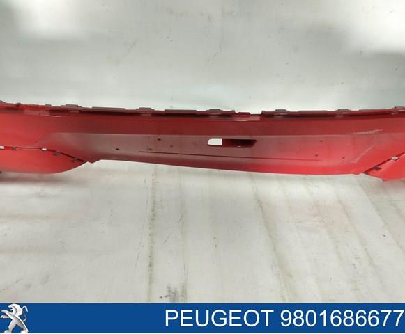 Задний бампер 9801686677 Peugeot/Citroen