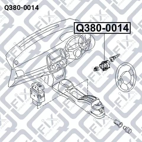 Контактное кольцо подушки безопасности Q-fix Q3800014 цена, от 16.34 USD