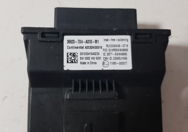 36920TX4A010M1 Honda 