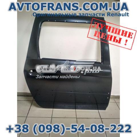 Puerta trasera derecha 6001548838 RENAULT