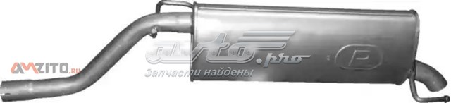 07441 Polmostrow Выхлопная труба