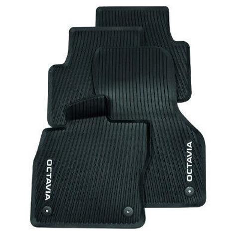Tapetes dianteiros + traseiros, kit para Skoda Octavia IV A8 NX3, NN3, PV3