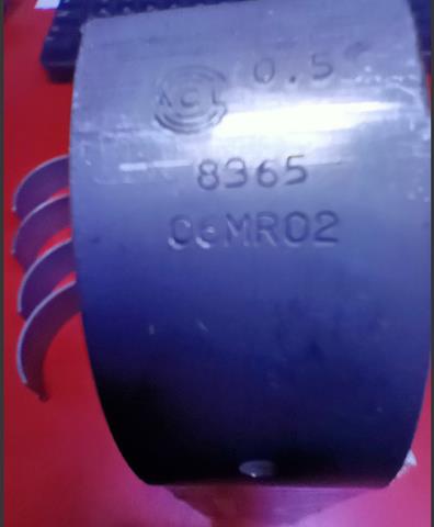 CB1441GP050 NDC вкладыши коленвала шатунные, комплект, 2-й ремонт (+0,50)