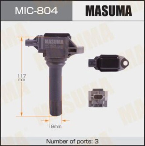 Катушка зажигания MASUMA MIC804
