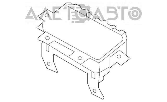 Подушка безопасности (AIRBAG) пассажирская Hyundai/Kia 845301U500 цена, от 120.76 USD