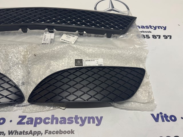 Решетка переднего бампера, левая Mercedes A6398850253 цена, от 30.54 USD