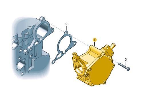 Насос вакуумний 06K145100BB VAG
