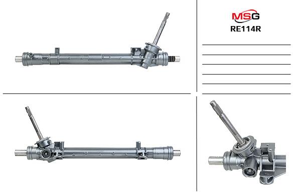 Купить RE114R MSG Рулевая рейка