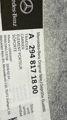 A2948171800 Mercedes 