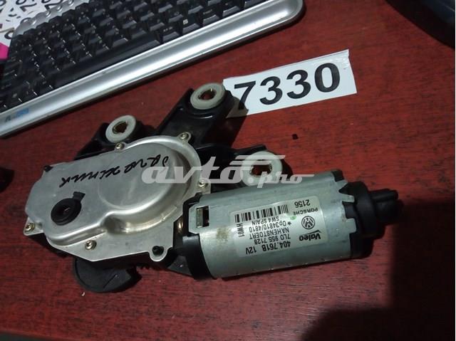 7L0955712B Porsche motor de limpador pára-brisas de vidro traseiro