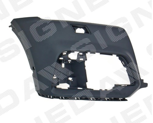 Бампер передний, правая часть Signeda PAD04062PBR цена, от 108.18 USD
