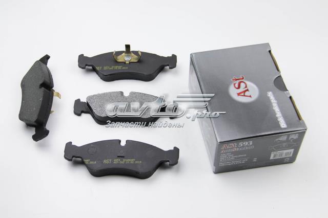 Колодки дисковые  AST AST593 цена, от 13.76 USD