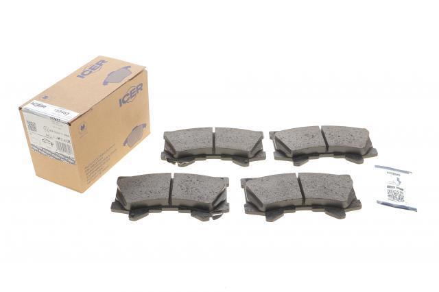 Колодки Icer 182453 цена, от 90.55 USD