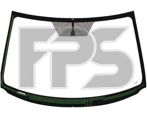 GS 7025 D13 FPS стекло лобовое