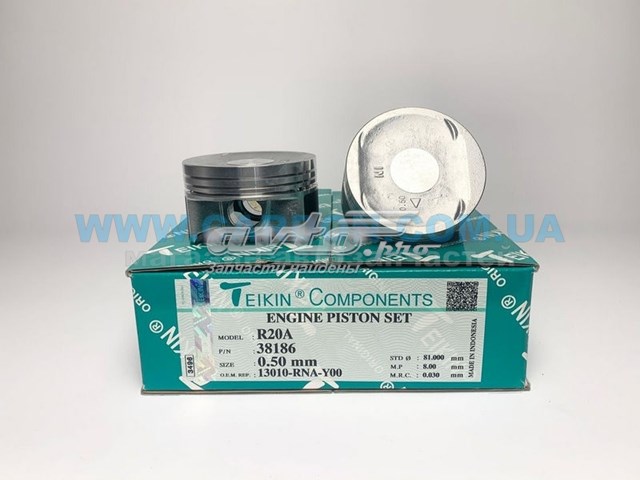 38186050 Teikin pistão (kit para um motor, 2ª reparação ( + 0,50))