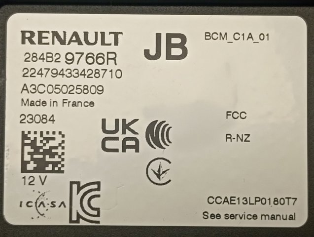  Renault (RVI) 284B29766R