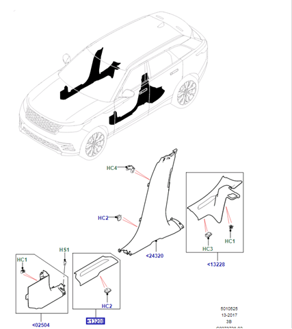 LR095904 Land Rover 