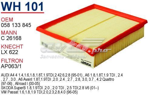Элемент воздушного фильтра Wunder WH101 цена, от 5.61 USD