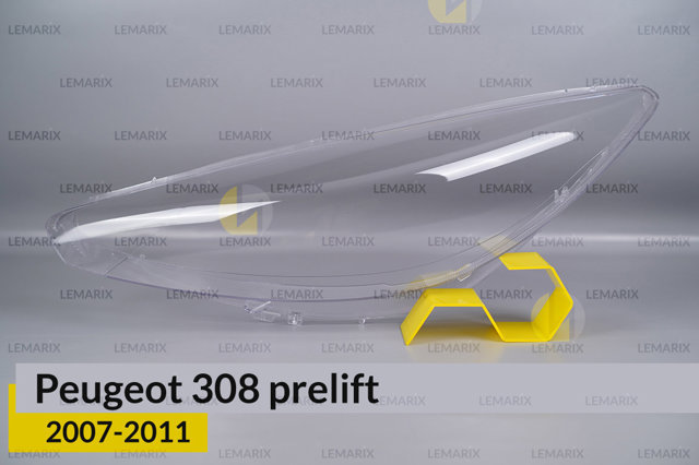 Стекло фары левой Lemarix A3855611