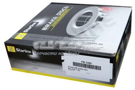 Тормозные диски SPB3260 Starline