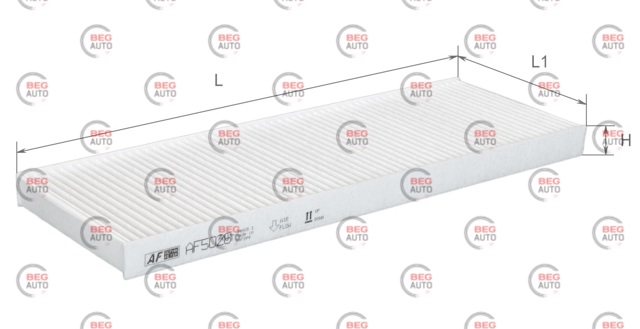 AF5028 Alpha Filter Внутрисалонный фильтр