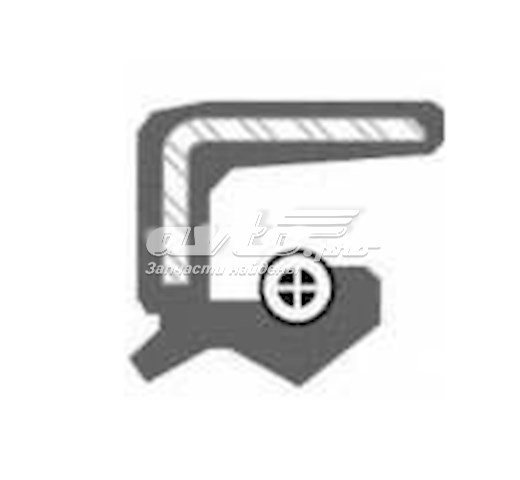 Сальник коленвала 320348 Timken