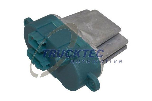 Resitencia, ventilador habitáculo trasera 0759081 TRUCKTEC