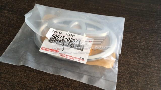 Emblema de tampa de porta-malas (emblema de firma) para Toyota Yaris  P13